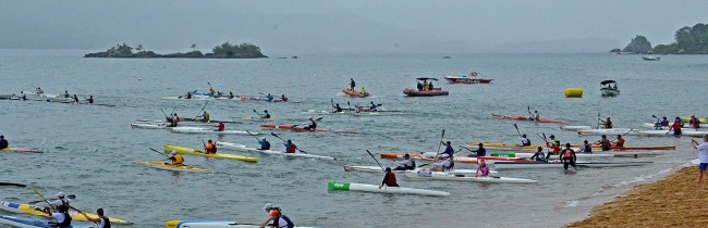 Final do Brasileiro de Canoagem Oceânica define campeões do ano em Ilhabela