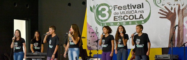 Prefeitura de Ilhabela encerra mais uma edição de sucesso do Festival de Música na Escola
